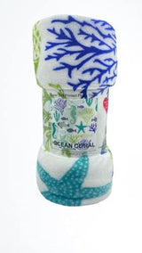 Soft Fleece Throw Blanket 50x60 – Lightweight Cozy Bed Couch Sofa Blanket for All Seasons