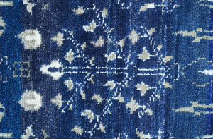 Tree of life Blue Traditional Style Hand knotted 5x8 Wool Area Rug