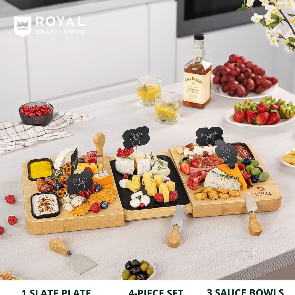 Cheese Board Set with Slate Plate