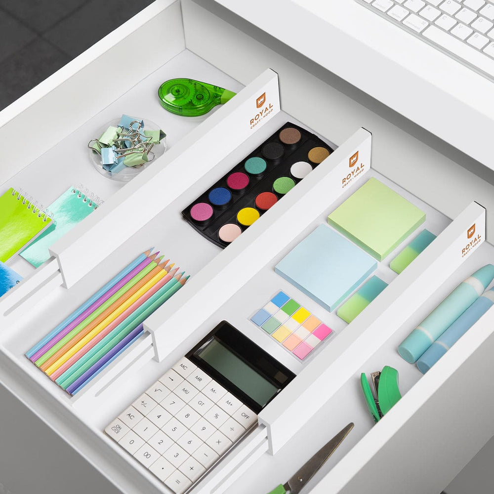 Drawer Dividers 22”, White