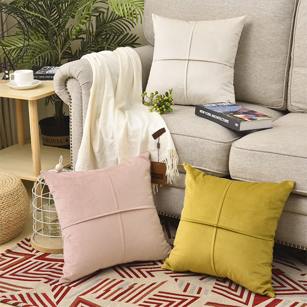 2-Piece Throw Pillow Covers with 450g Inserts, blue, 12X20 WITH INSERTS, Decorative Pillow Set – Fancy & Stacy