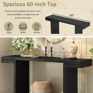 U-Style Large 60-Inch Console Table