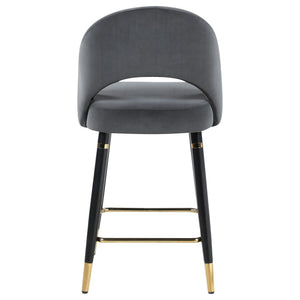 Open Back Counter Height Stools (Set of 2)