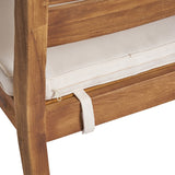 Outdoor Acacia Wood 7-Piece Dining Set with Cushions