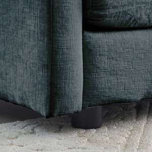 Comfy Deep Single Seat Sofa Upholstered Reading Armchair