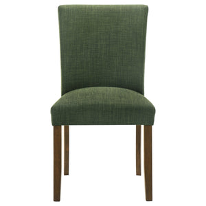 Paxton Upholstered Dining Side Chair Green (Set of 2)