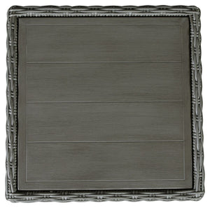 Elite Park - Square End Table - Gray