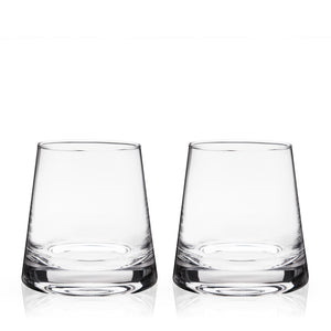 Raye Burke Crystal Whiskey Glasses Viski®