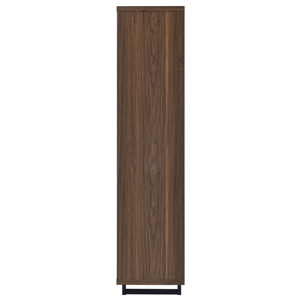 Rodger - 3 Shelf Cabinet Bookcase - Walnut