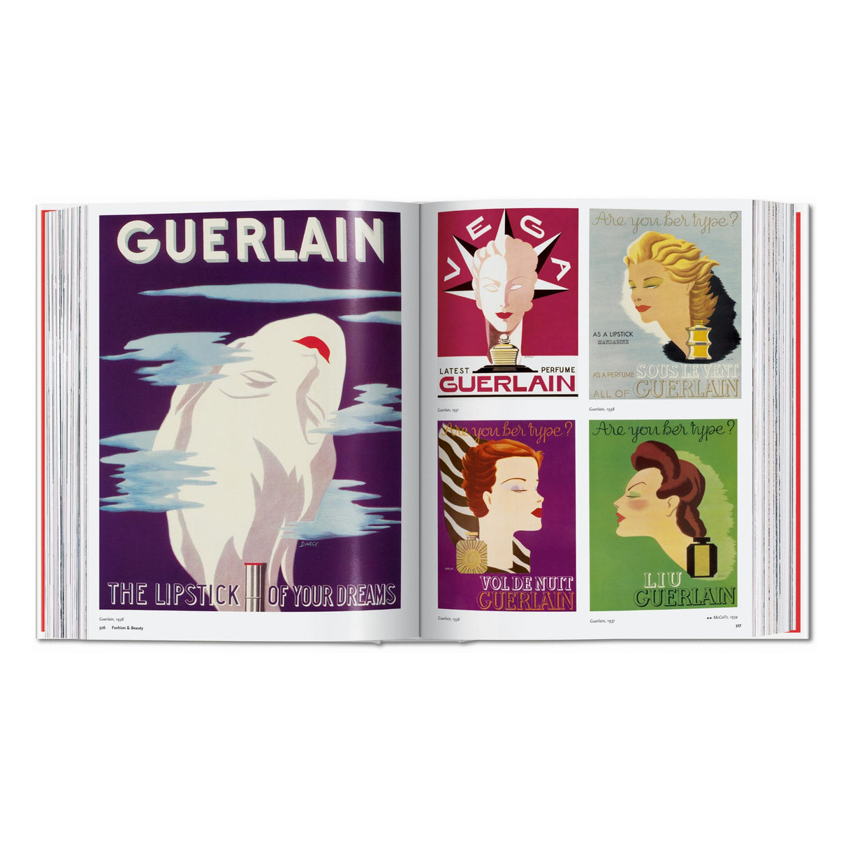 All-American Ads of the 30s (German, French, English)