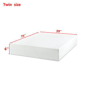 Made In US 6" Twin Size Mattress