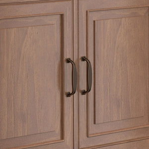 Entryway Storage Cabinet with Adjustable Shelves - Multiple Colors