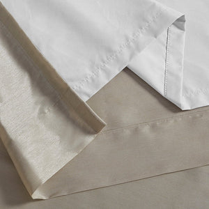 Twist Tab Total Blackout Window Curtain Panel Pewter 50x84' Blackout
