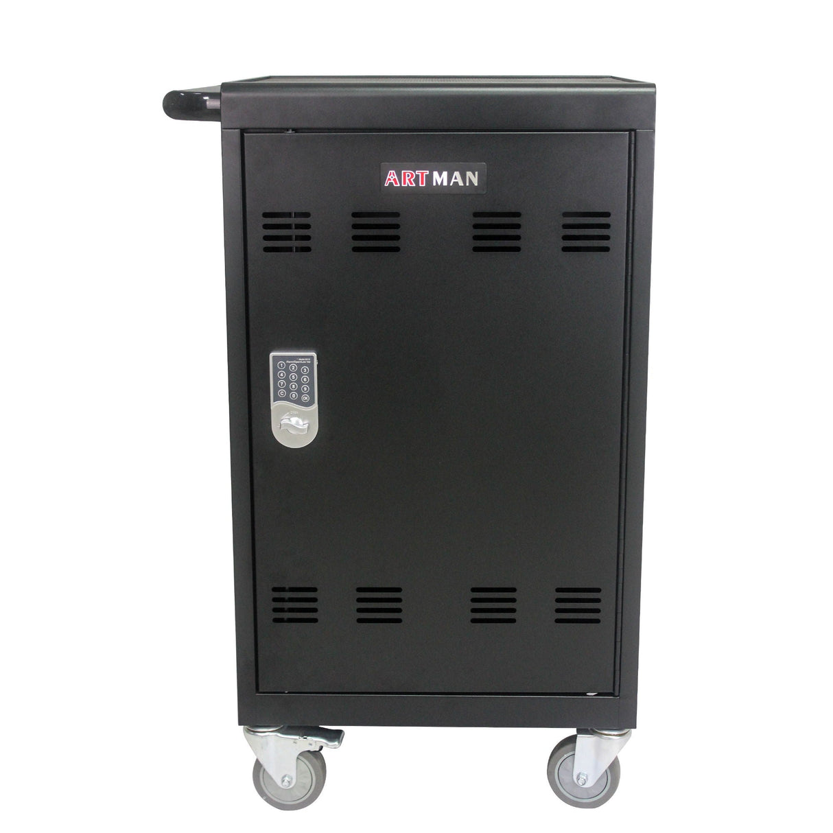Mobile Charging Cart and Cabinet for Tablets and Laptops - 30 Device Capacity