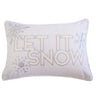Nneka Let It Snow Lumbar Pillow