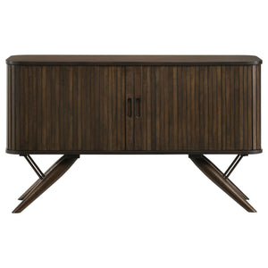 Wes - 2 Door Sideboard Buffet Storage Cabinet - Walnut