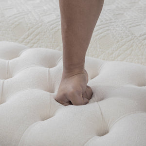 Modern Upholstered Storage Bench With Double Lids