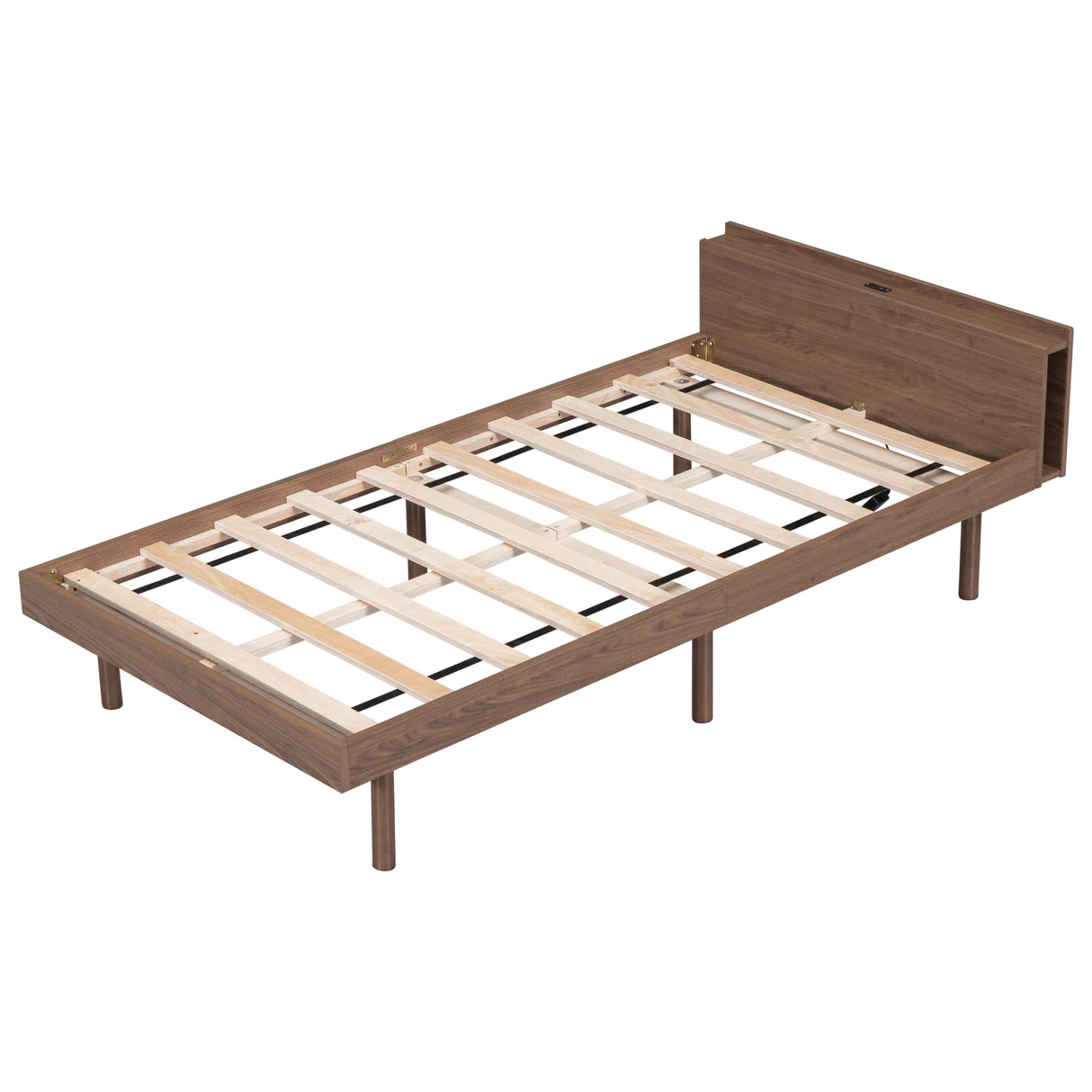 The Twin Bed with Roll-Out Trundle — Sleek Design Meets Space-Saving Functionality