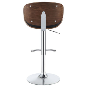 Adjustable Height Bar Stool - Black