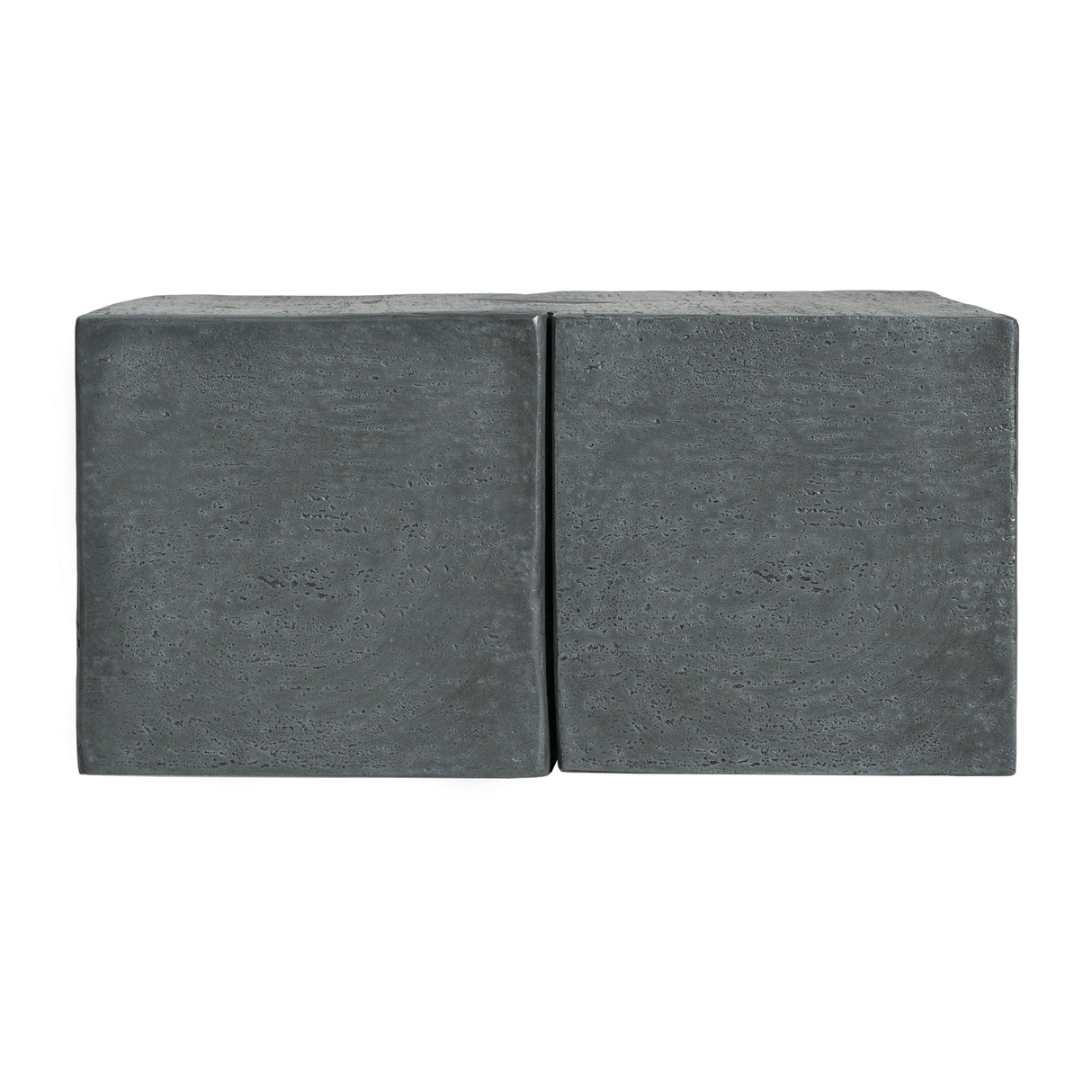 Rectangular Outdoor Indoor Accent Side Table (Set of 2)