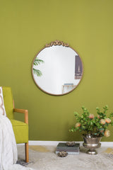 The Aurelia Round Mirror