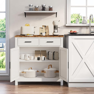 Modern Farmhouse Kitchen Storage Cabinet