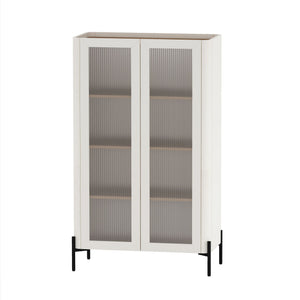 Abbey - Bookcase Cabinet With 4 Adjustable Shelves