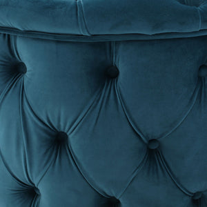 Modern Glam Ottoman Velvet