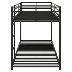 Metal Bunk Bed, Low Bunk Bed With Ladder