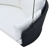 The All-Weather Woven Two-Person Hanging Swing Chair