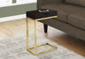 Accent Table, C - Shaped Contemporary & Modern Elegant Design