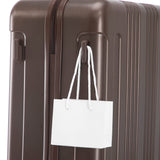 3 Piece ABS Spinner Wheel Luggage Set (Brown)