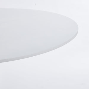 Mid-Century Tulip Dining Table With Round Top