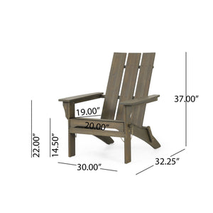 Aurascape Outdoor Comfort Foldable Adirondack Chair