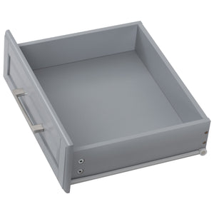 K&K Kitchen Island with Storage Tilt Trash Can Cabinet
