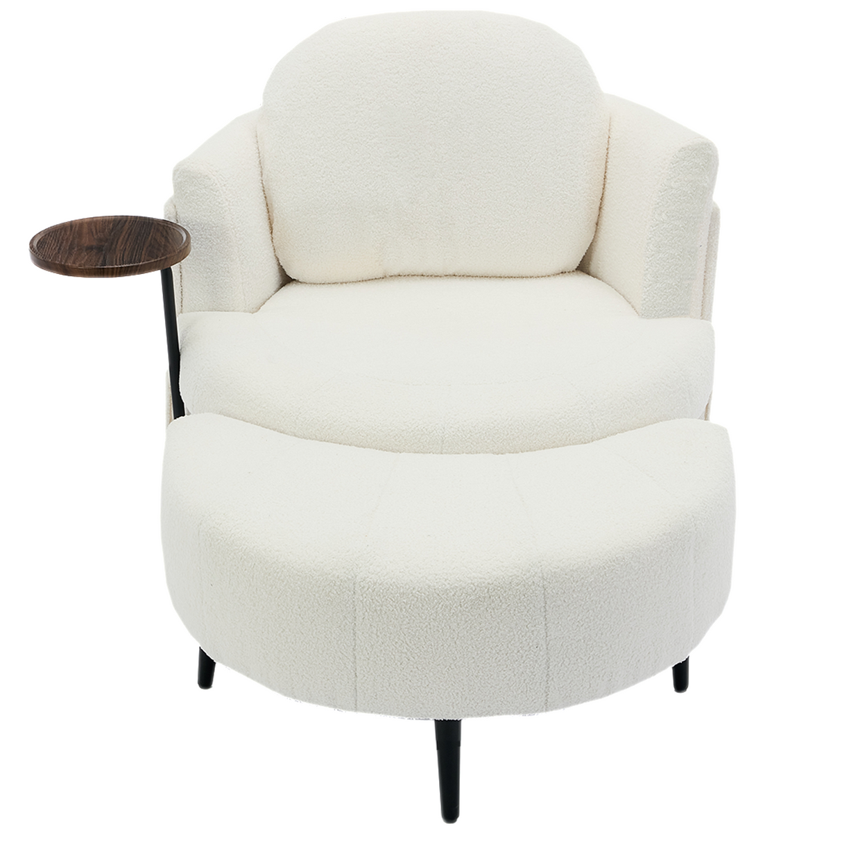 42.5' Single Sofa Chair in White