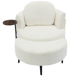 42.5' Single Sofa Chair in White