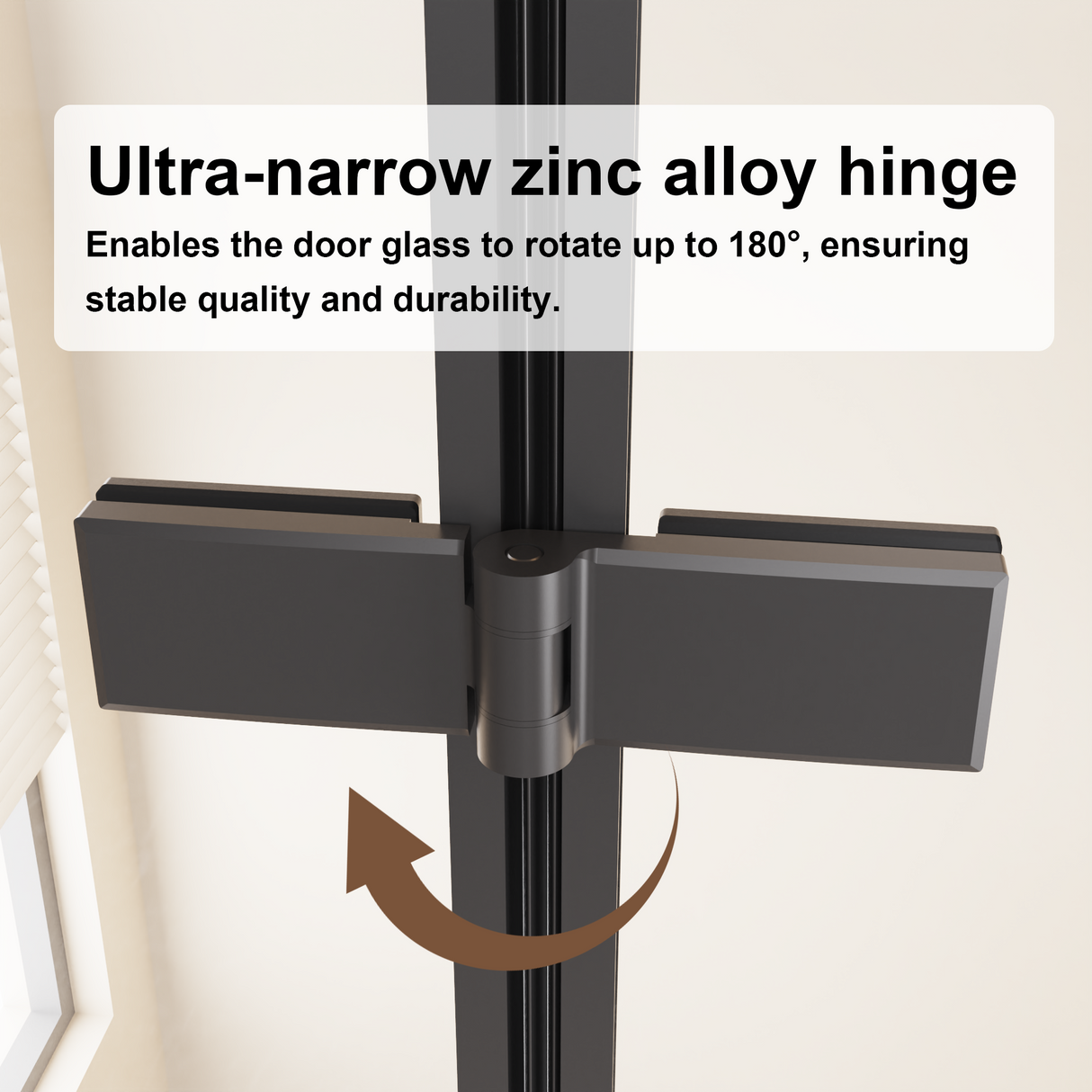 Framed Bi-fold Pivot Shower Door 32"x72"