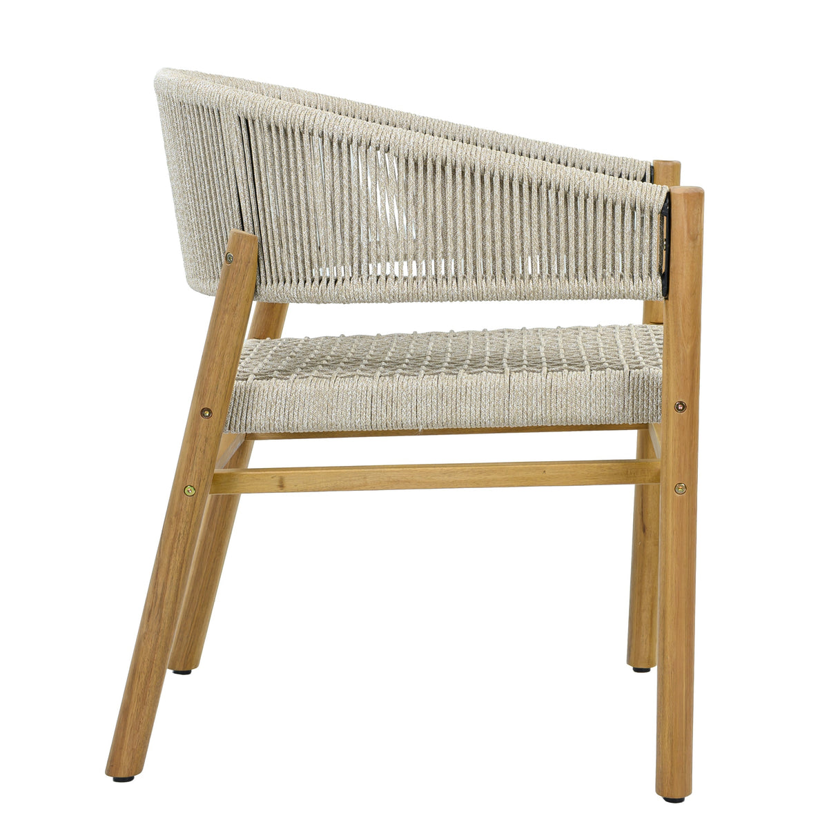 Outdoor Accent Chair Set for 2 Persons