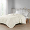 Oversized Down Alternative Blanket with Satin Trim