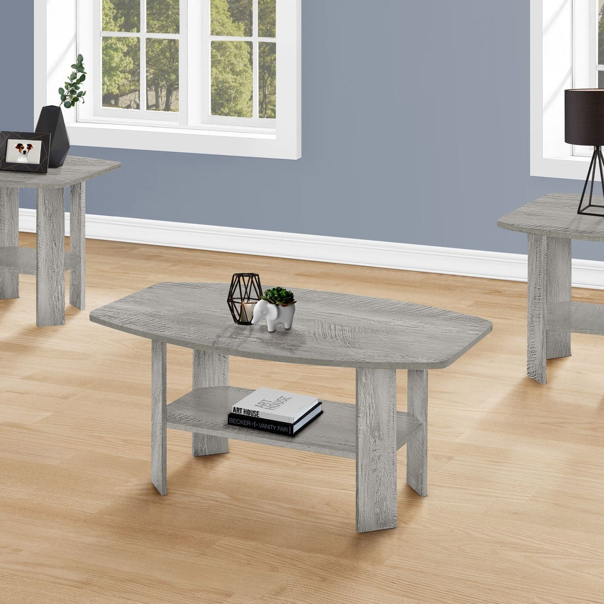 Table Set, Coffee, End, Side, Accent For Living Room (Set of 3)