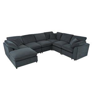 U_Style 120.8" Extra Large Modular Sectional Sofa