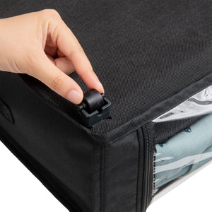 Set of 2 Under-Bed Rolling Storage Containers