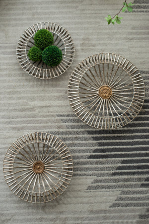 Set of 3 Jennings Metal Discs Wall Decor