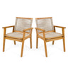 Outdoor Rope Dining Chair (Set of 2)