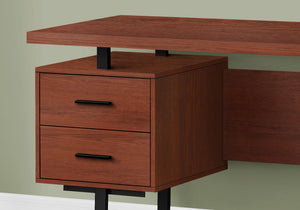 Computer Desk For Home Office, Laptop, Left, Right Set-Up, Storage Drawers, Contemporary & Modern