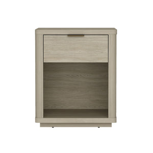 Evelyn - Nightstand With 1 Drawer And Open Shelf