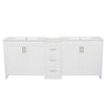 Double Sink Bathroom Vanity With Quartz Countertop
