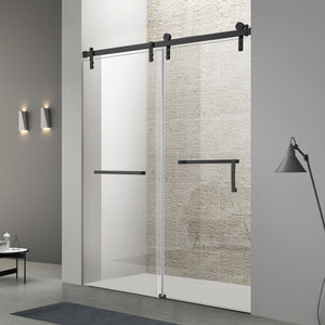 Frameless Single Sliding Shower Door – 60" x 76"