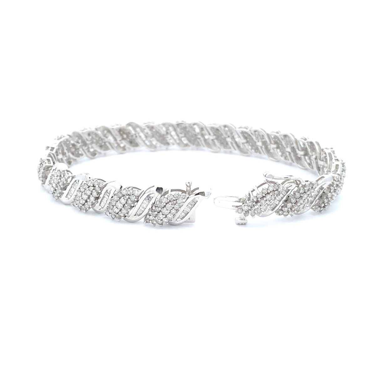 5.00ct Diamond Tennis Bracelet 10KT White Gold